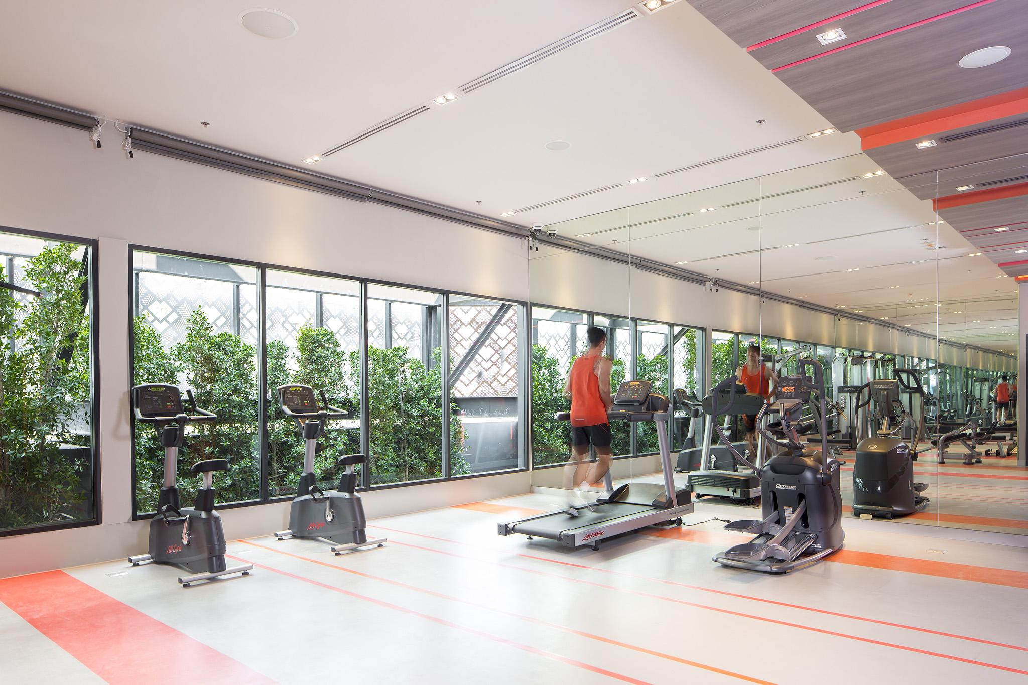 清邁u尼姆曼酒店 外观 照片 The gym at the hotel