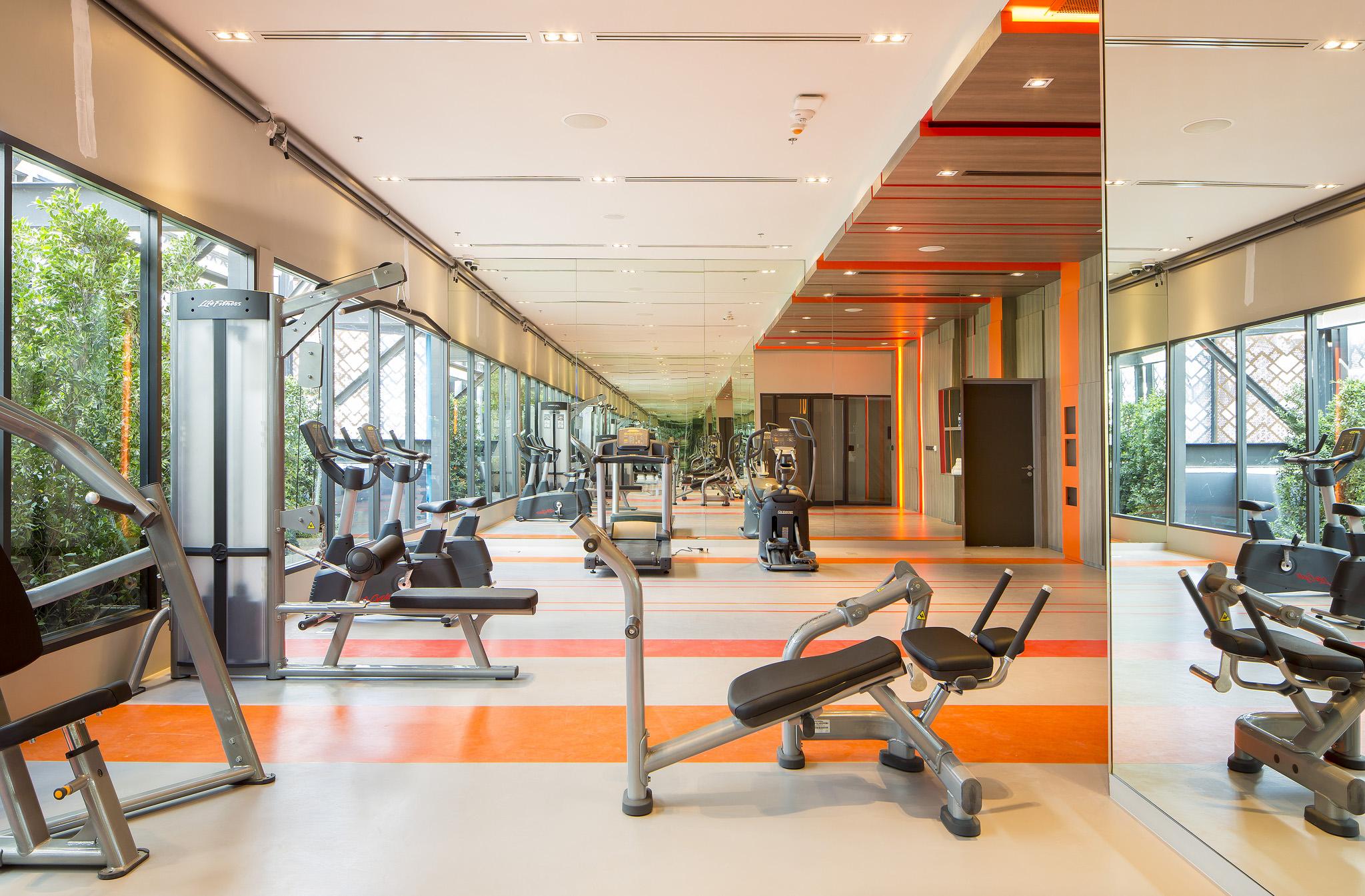 清邁u尼姆曼酒店 外观 照片 The gym at the hotel